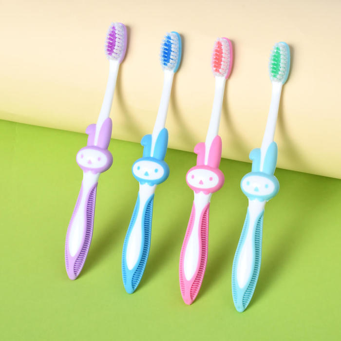 Cute Bunny Soft Bristles Kids Toothbrush Age 3+