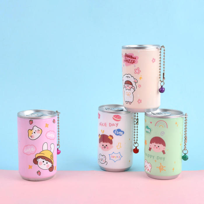 Cute Girl Wet Wipes Can