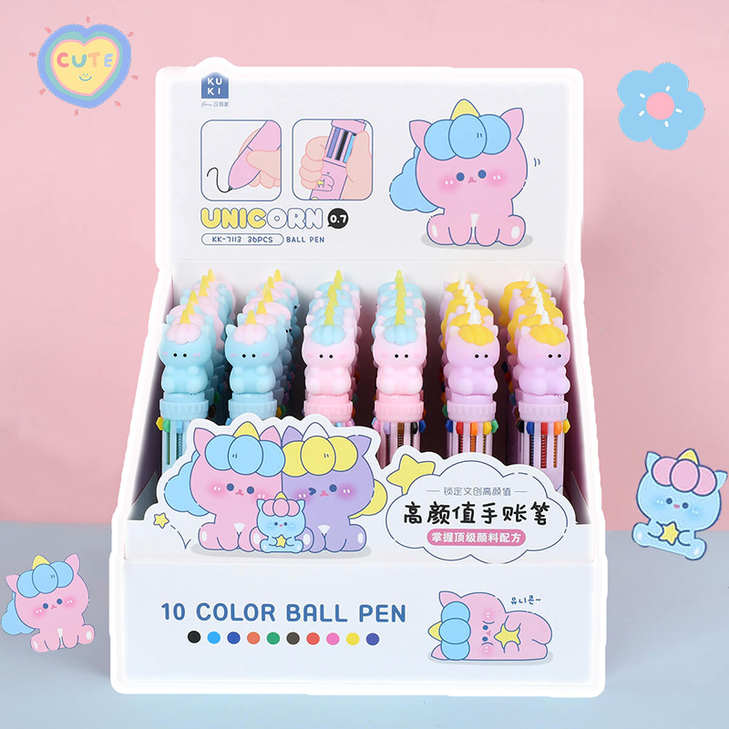 Unicorn 10 Color Pen
