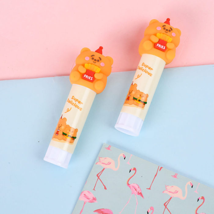 Bear Fast Food Glue Stick