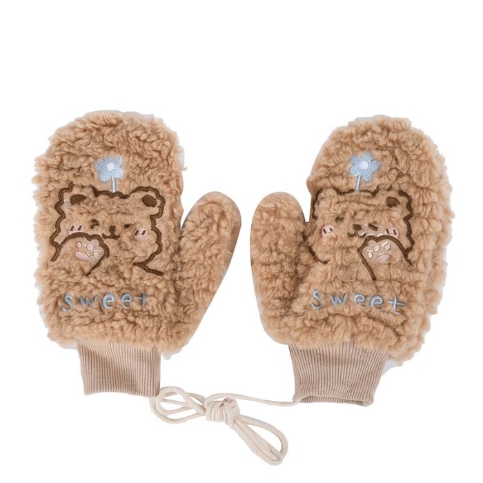 Women Winter Gloves Full Fingers Fleece Lining