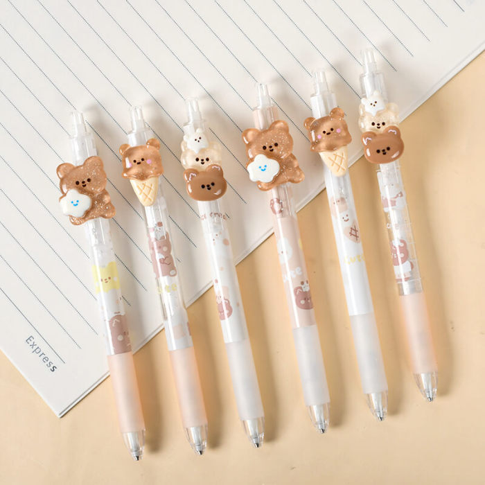 bear gel pen