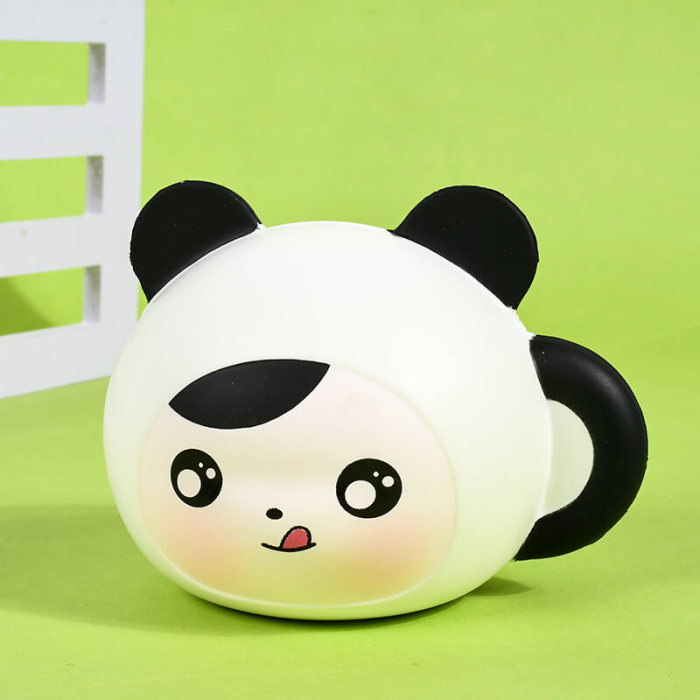 Panda Cup Squeezing Toy Flour-filled Stress Relief Toy
