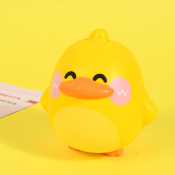 Cute Duck Squeezing Toy Flour-filled Stress Relief Toy