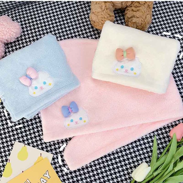 Cartoon Bow Hair Drying Towel