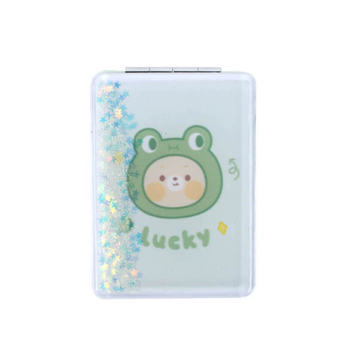 Puppy Confetti Compact Mirror