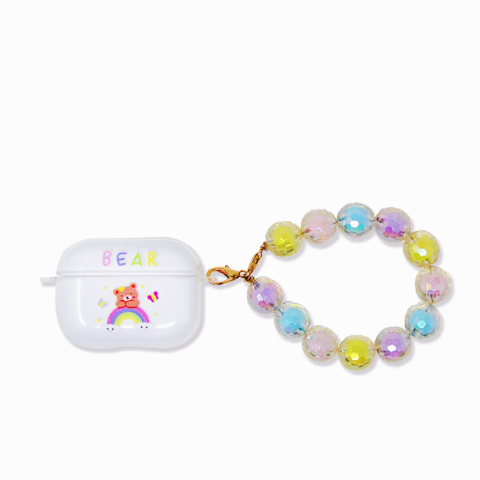 Cartoon Transparent Print Airpod Pro Case
