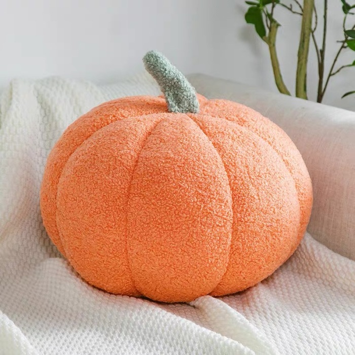 Pumpkin Stuffed Toy 11.02" Halloween Home Decoration