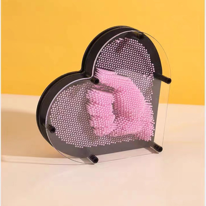 3D Heart Pin Art Toy