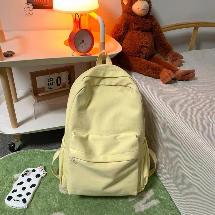 Waterproof Basic Style Large Backpack