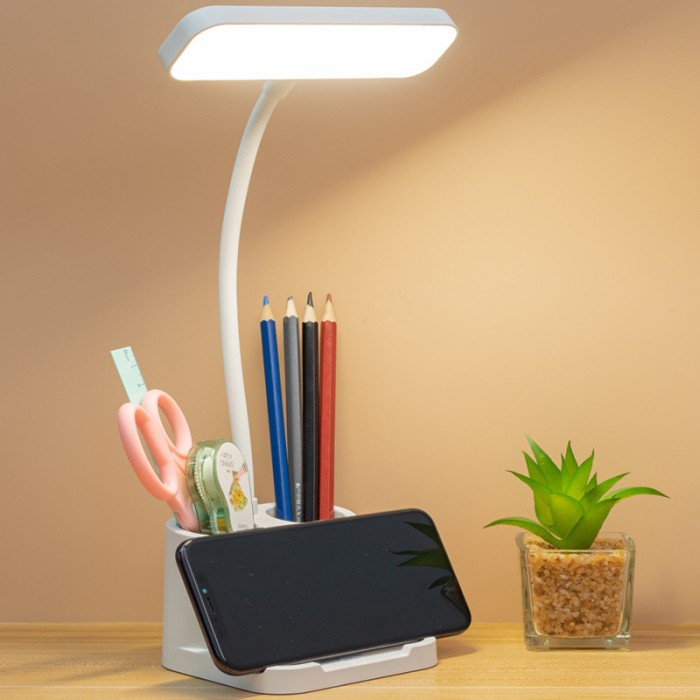 Desk Lamp with Pen Holder