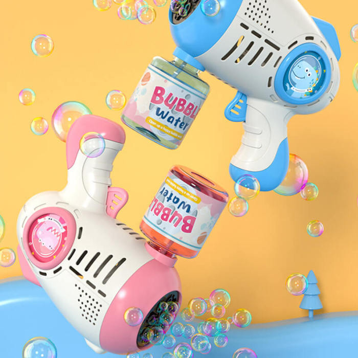 Cartoon-Patterned Bubble Gun Toy