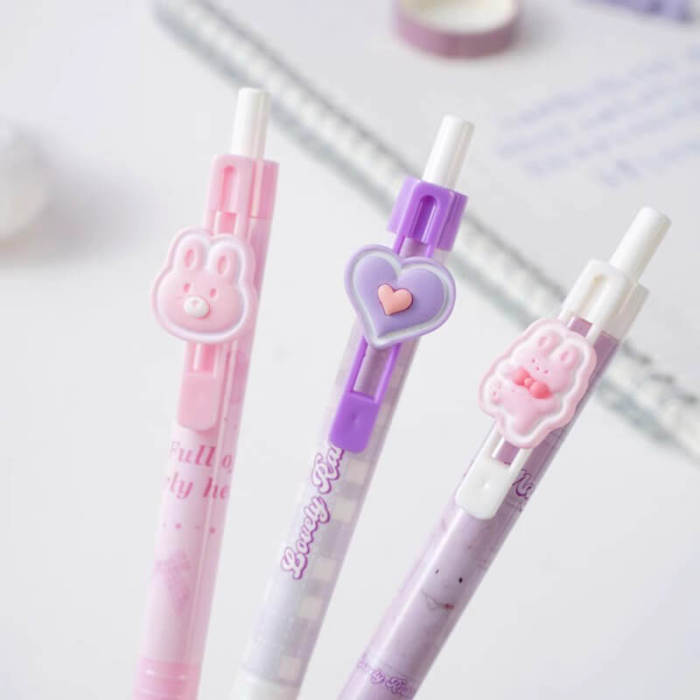 Lovely Rabbit Gel Pen Smooth Writing