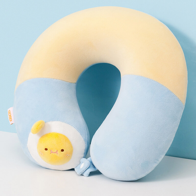 Egg Yolk U shaped Neck Pillow Rumi Life