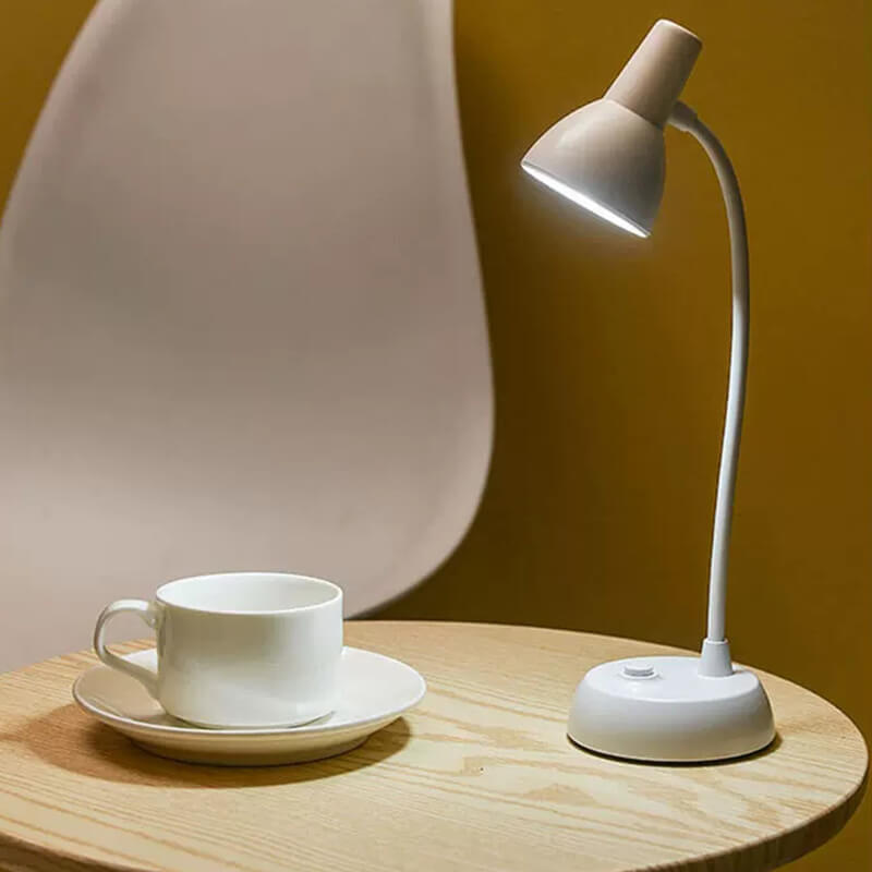 Battery-Powered Simple Desk Lamp