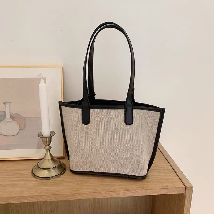 Canvas Fashion Shoulder Nested Bag Set