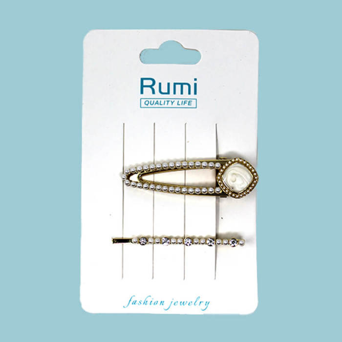 Pearl Hairpin Set 2pcs