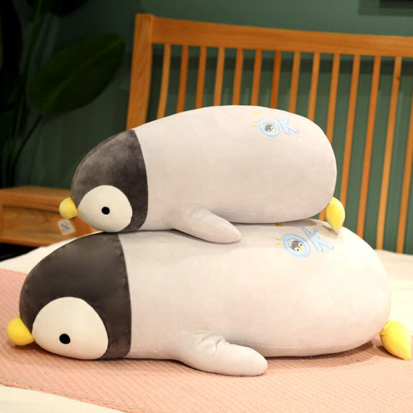 Lying Penguin Stuffed Toy 21.65″ Penguin Plush Pillow
