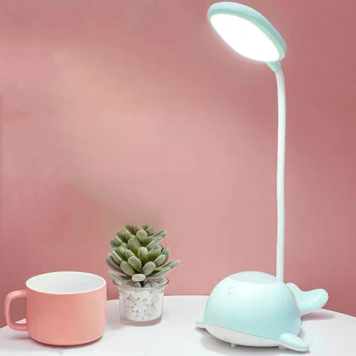 Shark Desk Lamp - Blue