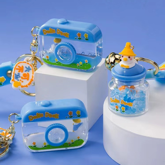 Cute Ducky Camera Keychain