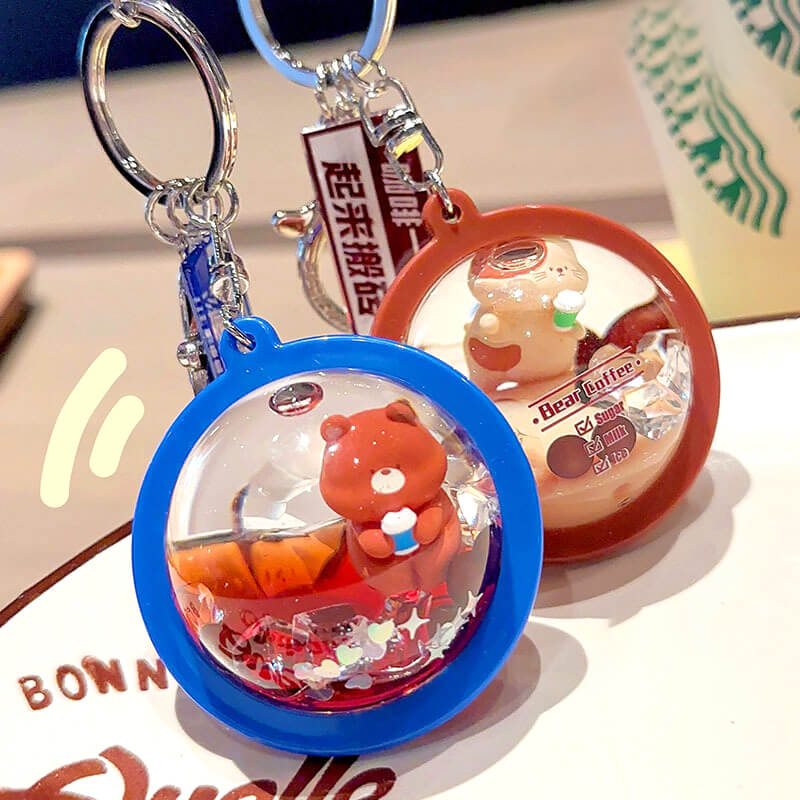 Coffee keychain on sale