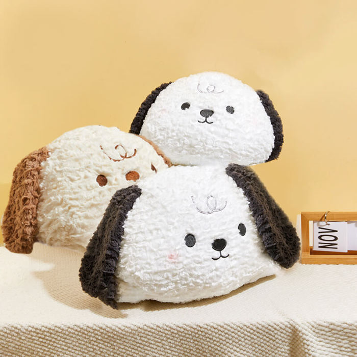 Lying Puppy Pillow 15.7"