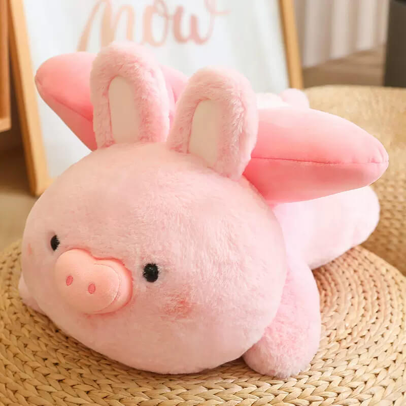 Pig shop bunny plush