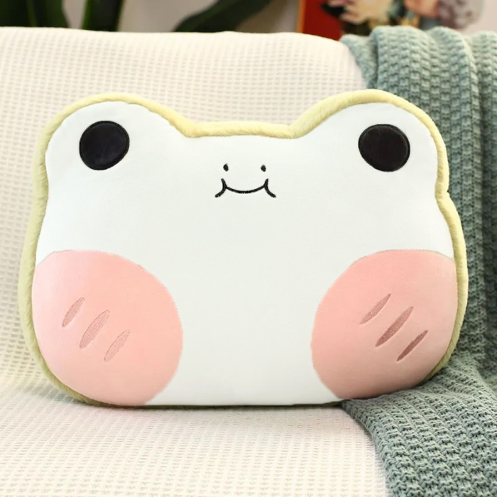 Medium Size Cartoon Frog Hug Pillow 15.8 inches
