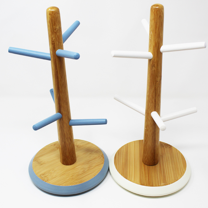 Wooden Tree Cup Holder
