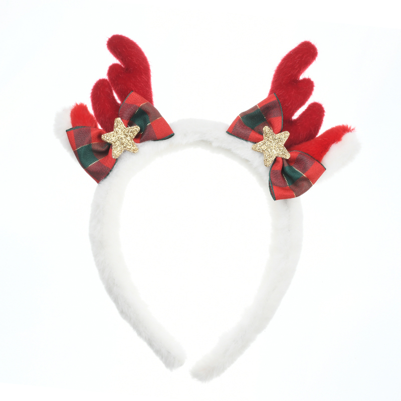 Christmas Reindeer Headband Girls Headbands Life - Fluffy Rumi