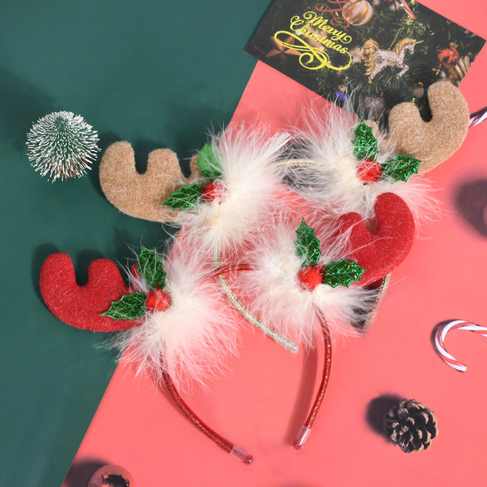 Kids Reindeer Christmas Headband