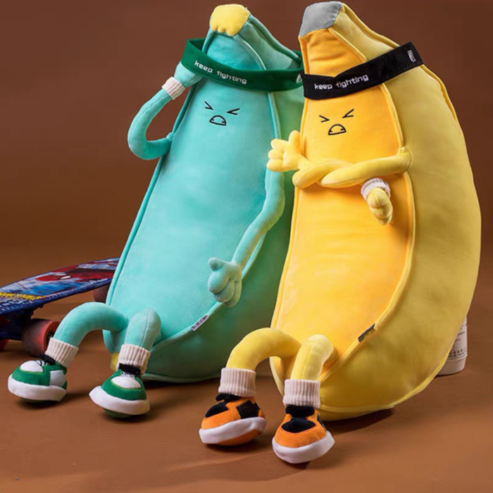 Giant Banana Stuffed Toy 23.6Inch