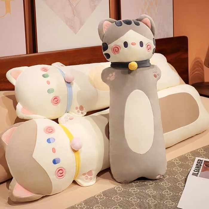 Cute Cat Long Pillow 35Inch